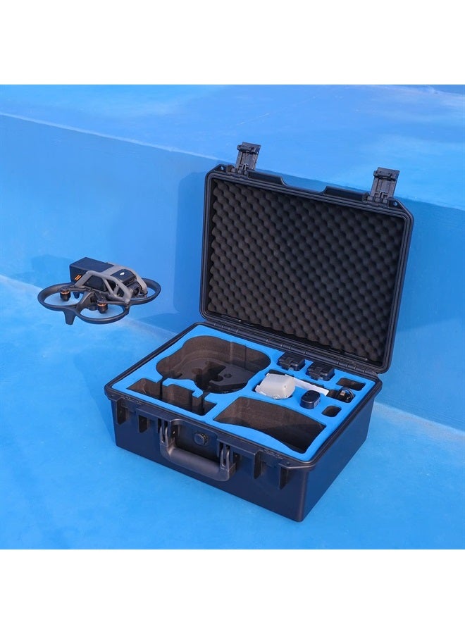 Titan AT110 Waterproof Hard Case for DJI Avata, Goggles 2/Goggles Integra, and FPV Remote Controller, Support up to 9 Avata batteries and 3 Goggles batteries [CASE ONLY]