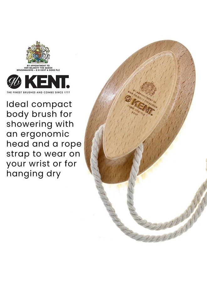 Fd11 Shower Brush Back Brush Shower Exfoliating Brush Body Wash Brush Oval Bath Brush Exfoliates Wet Or Dry Skin And Improves Circulation. Perfect For Lathering And Scrubbing. Made In England.