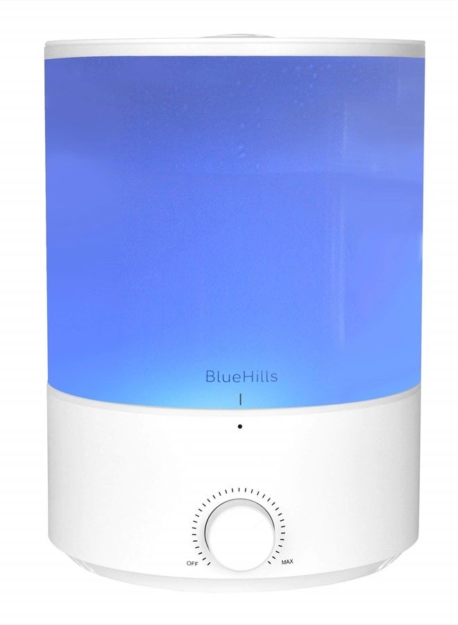 Premium 4000 ml XL Essential Oil Diffuser 4L 4 Liter 70 Hour Run Humidifier Aromatherapy 1 Gallon Big Capacity High Mist Output for Large Room Home Mood Lights WhiteE401