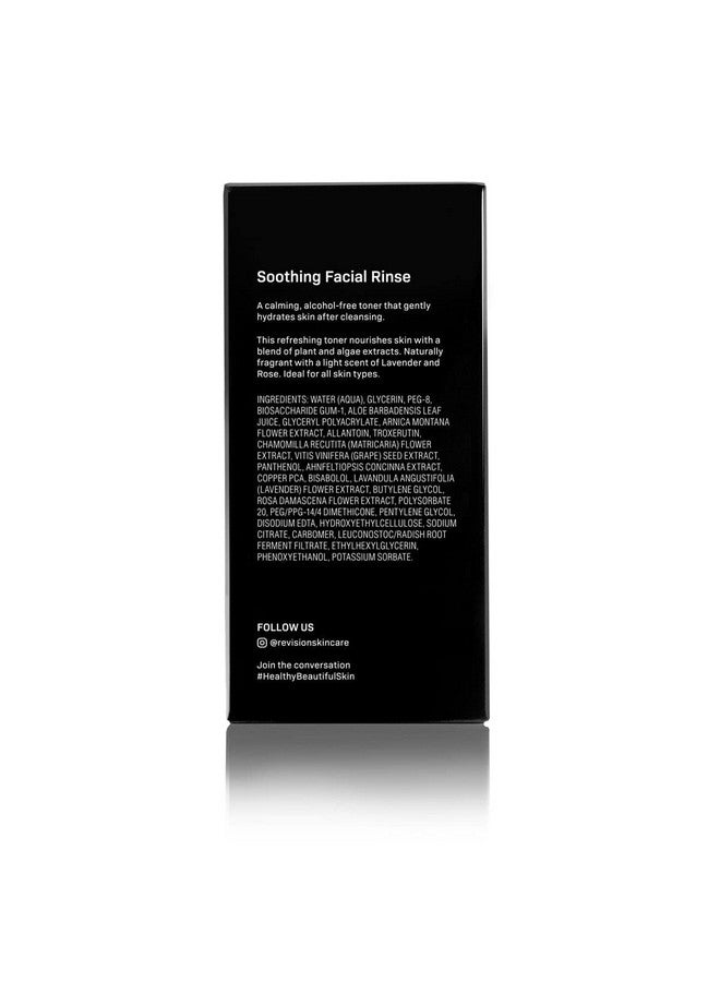 Soothing Facial Rinse Alcohol Free Toner Hydrates And Refreshes Skin Keeps Skin At Its Optimum Ph Level Won'T Leave Skin Feeling Dry Or Tight 6.7 Fl Oz