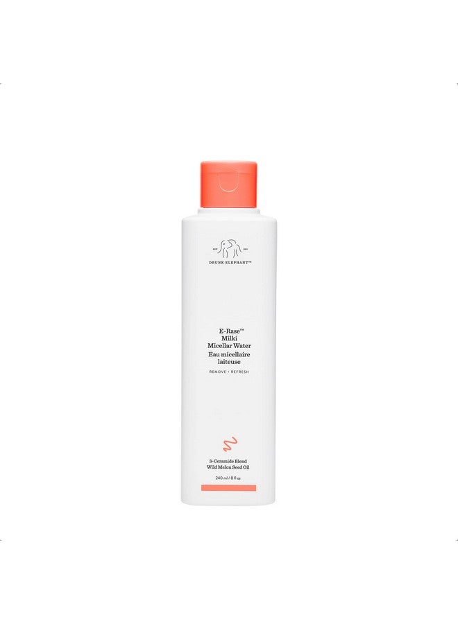 Erase Milki Micellar Water Ultra Mild Formula To Gently Remove Makeup And Bacteria (240 Ml / 8 Fl Oz)
