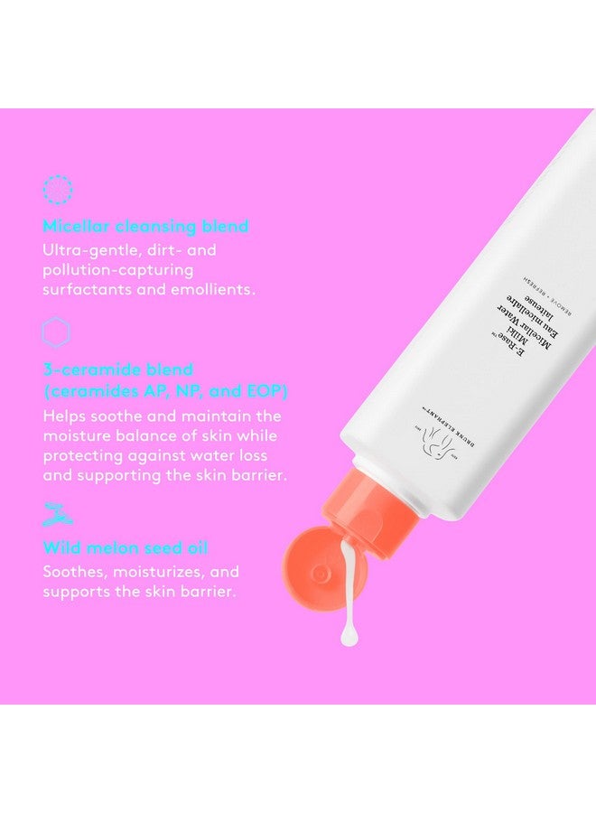 Erase Milki Micellar Water Ultra Mild Formula To Gently Remove Makeup And Bacteria (240 Ml / 8 Fl Oz)