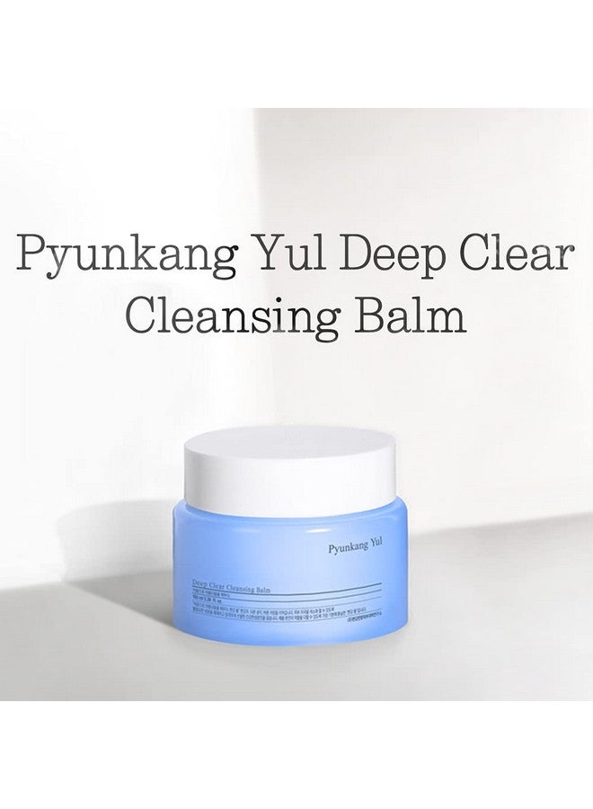 Deep Clear Cleansing Balm Korean Makeup Remover All In One Face Wash Removes Heavy Makeup Perfectly 100Ml 3.38 Fl.Oz.