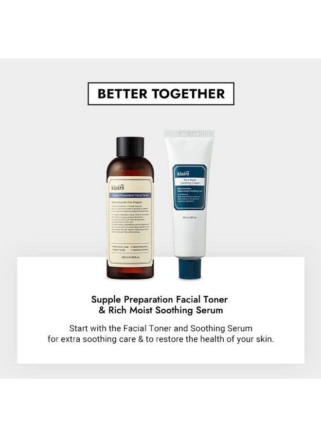 S] Supple Preparation Facial Toner With Hyaluronic Acid Moisturizer Without Paraben And Alcohol 180Ml 6.08Oz Korean Skin Care Hydrating Toner For Face Sensitive Skin Toner (180Ml 6.08 Fl Oz)