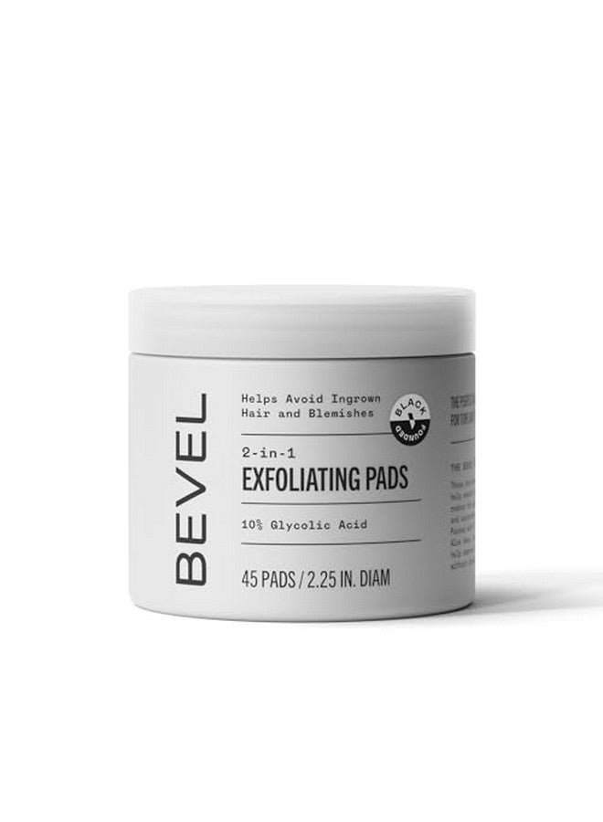 10% Glycolic Acid Toner Pads For Face Helps Remove Dead Skin Cells And Reduce Ingrown Hairs For Even Skin Tone And Texture 45 Count (Packaging May Vary)