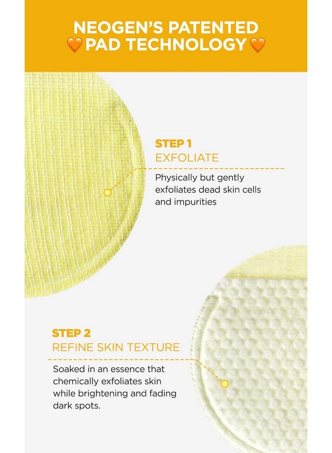 Biopeel Gauze Peeling Pads (Lemon 30 Pads) Exfoliating & Brightening Peeling Pad With Pha & Lemon & Lemongrass Korean Skin Care