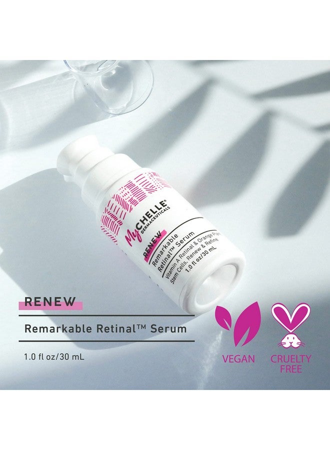 Remarkable Retinal Serum (1 Fl Oz) Anti Aging Serum With Potent Vitamin A And Plant Stem Cells To Help Reduce Appearance Of Fine Lines And Wrinkles