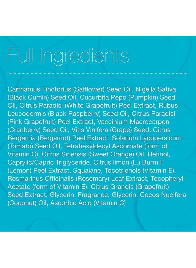 Md Complete Retinol Vitamin C Concentrate Serum ; Antiaging High Potency Vitamin C Serum ; With Retinol Vitamins C & E Omega 36 & 9 Fruit Seed Extracts 0.5Fl Oz