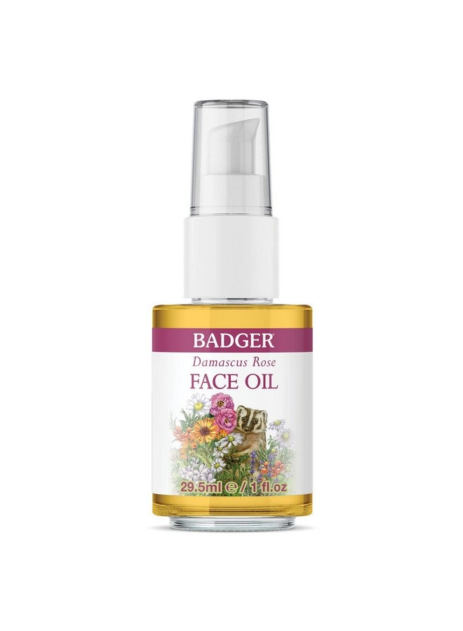 Balm Damascus Rose Antioxidant Face Oil Certified Organic1 Oz.
