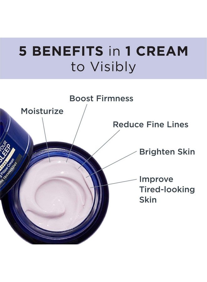 Confidence In Your Beauty Sleep Antiaging Night Cream Visibly Improves Fine Lines Wrinkles Dryness Dullness & Loss Of Firmness With Hyaluronic Acid 2 Fl Oz