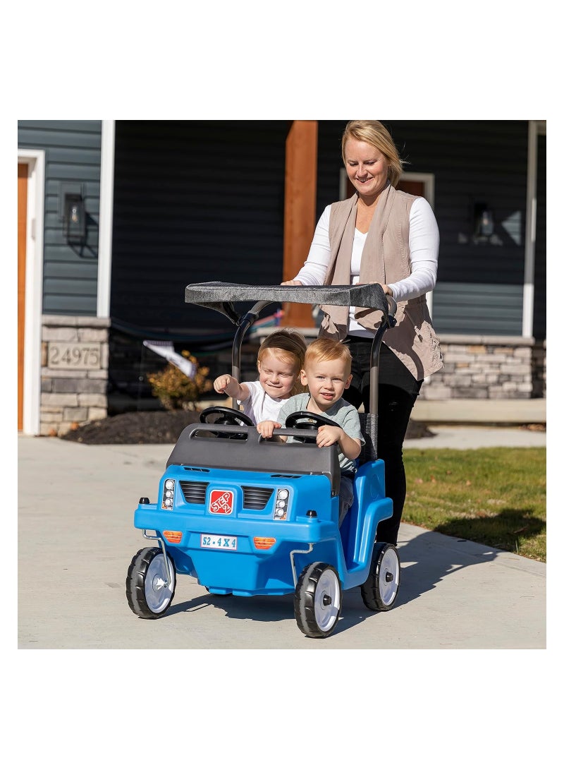 Step2 Side by Side Push Around SUV Two-Seater Push Car