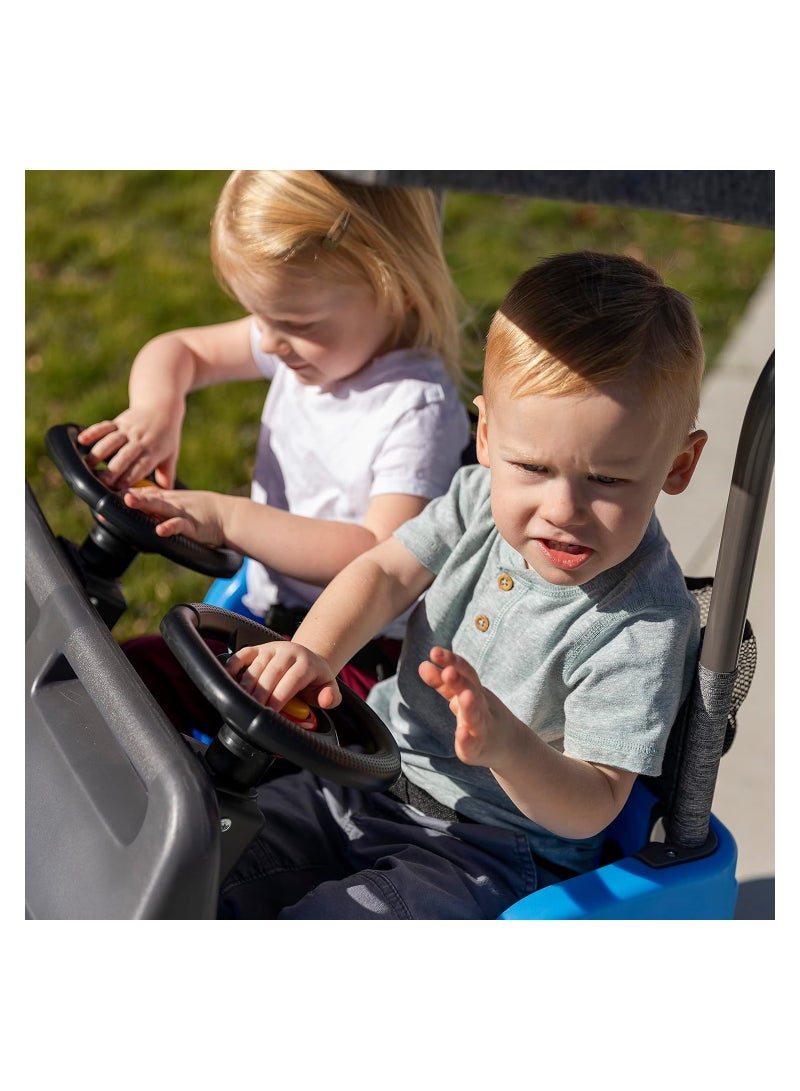 Step2 Side by Side Push Around SUV Two-Seater Push Car