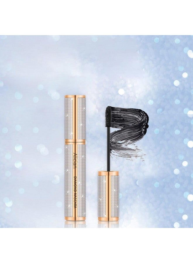 Diamond Mascara Waterproof Long Curling Extension Eyelashes Long Lasting Thick Thickening Smudge Proof And Lengthening Voluminous Eyelashes