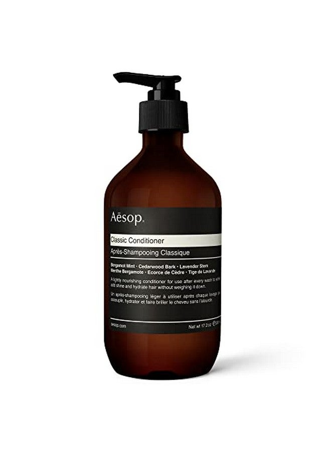 Classic Conditioner ; 17.7 Oz Natural Hair Conditioner For Damaged Dry Hair ; Parabenfree Crueltyfree & Vegan Deep Hair Conditioner For Men & Women ; Hair Care Product For All Hair Types