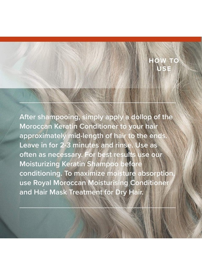 Keratin Conditioner Color Protection ( 1000 Ml / 33.8 Oz ) Organic Argan Oil ; Moisturizing Smoothing Keratin Conditioner Paraben & Sulfate Free Argan Oil ; Keratin Hair Products.