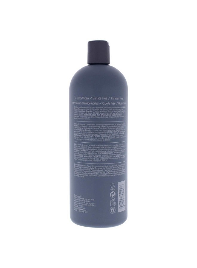 Moisture Shampoo Olive & Peppermint Oil 32 Fl Oz (Pack Of 1)
