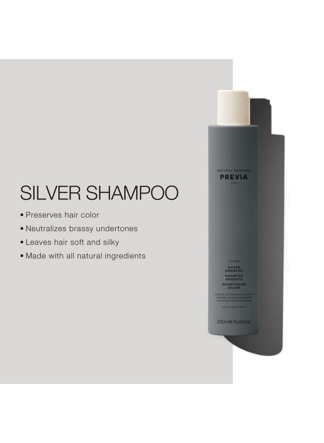 Blonde Silver Shampoo Hydrating Shampoo For Blonde Gray And White Hair (8.45 Oz)