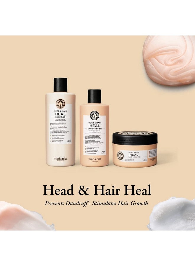 Head & Hair Heal Shampoo 11.8 Fl Oz / 350 Ml Soothing & Prevents Scalp Problems 100% Vegan & Sulfate/Paraben Free