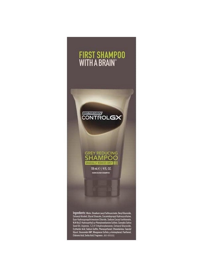 Control Gx 4 Ounce Shampoo 2N1 Grey Reduce Boxd (118Ml) (Pack Of 2)