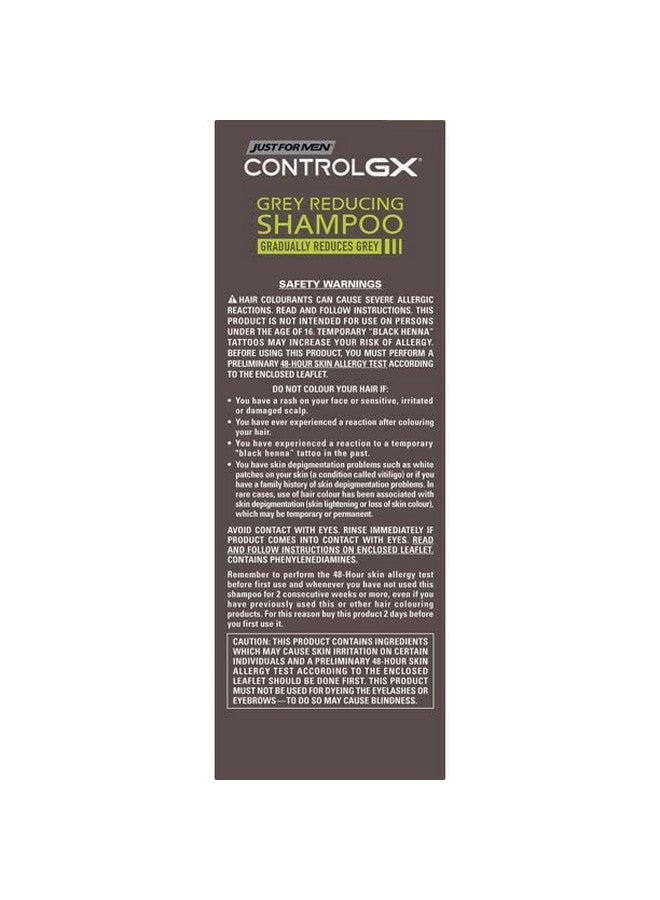 Control Gx 4 Ounce Shampoo 2N1 Grey Reduce Boxd (118Ml) (Pack Of 2)