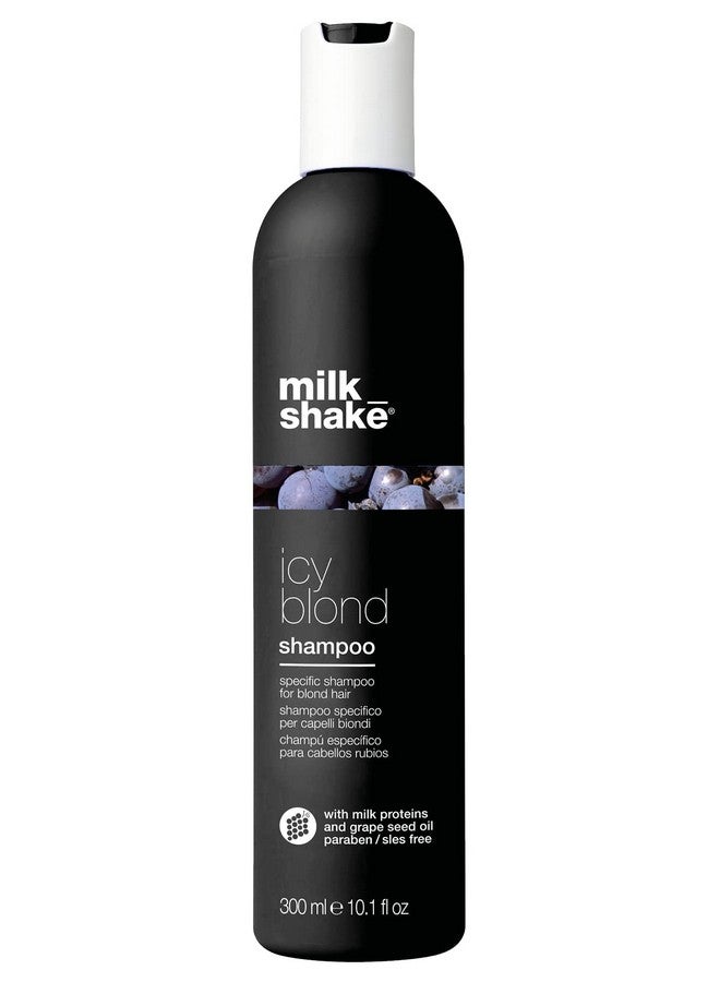 Icy Blond Shampoo Black Pigment Shampoo For Very Light Blond And Platinum Hair 10.1 Fl Oz (300 Ml)