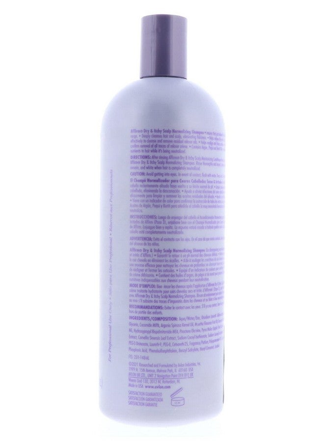 Affirm Dry And Itchy Scalp Normalizing Shampoo By Avlon 32 Ounce