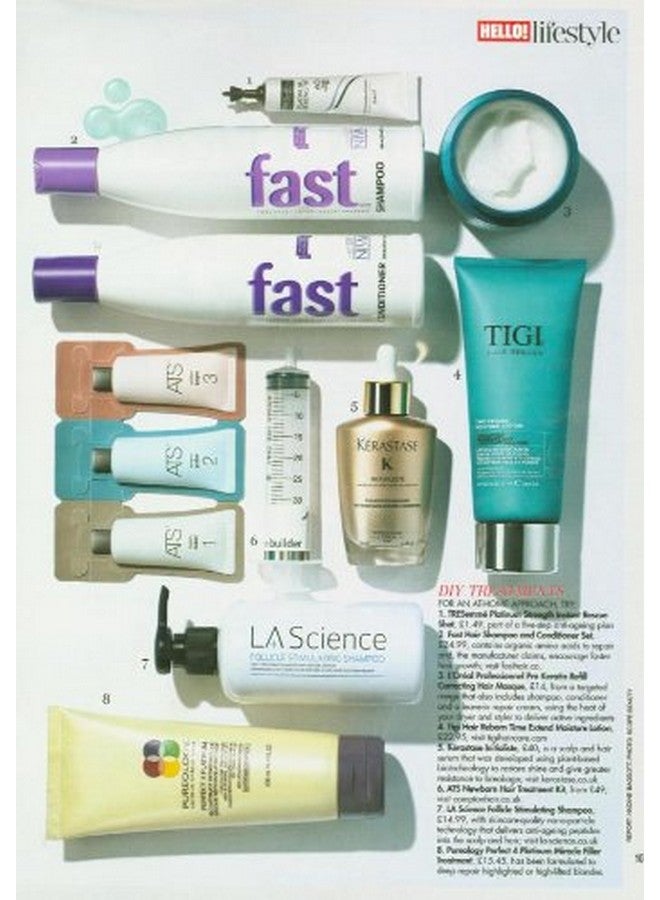 F.A.S.T. Fortified Amino Scalp Therapy Shampoo For Hair Growth Support Faster & Longer Hair Length With Essential Nutrients Amino Acids & Proteins Sulfatefree Parabenfree 10 Fl Oz