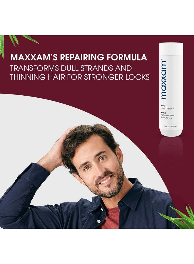 Maxxam Clarifying Shampoo For Color Treated Hair Deep Cleansing Shampoo With Oat Peptides For All Hair Types 10 Fl Oz