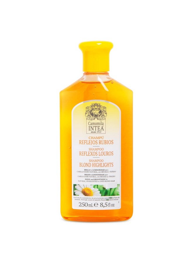 Chamomile Shampoo Premium Shampoo For Blonde Hair Nonammonia Natural Blonde Brightening Shampoo Suitable For Natural Or Dyed Blonde Hair Easy Application 8.5Oz