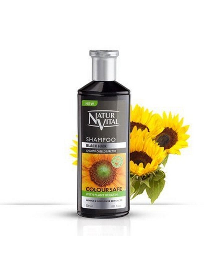 Henna Black Shampoo Color And Shine 300 Ml/Natural & Organic