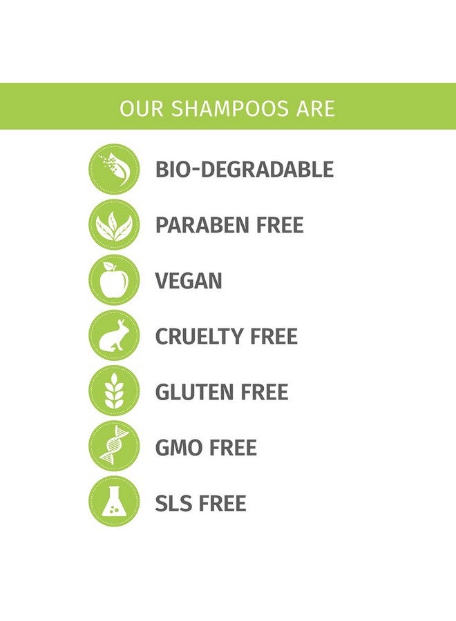 Orange Vanilla Shampoo For Shiny Hair Enriched With Apple Cider Vinegar Sulfate Free 12 Ounce