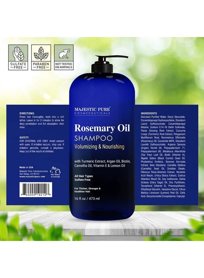 Rosemary Hair Loss Shampoo 16 Fl Oz