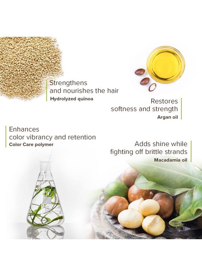 Color Care Shampoo Hydrolyzed Quinoa Macadamia Oil Argan Oil For Color Retention Shine And Strength