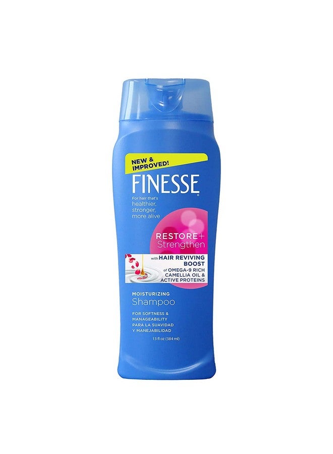 Finesse Restore + Strengthen Moisturizing Shampoo 13 Oz (Pack Of 2) By Finesse
