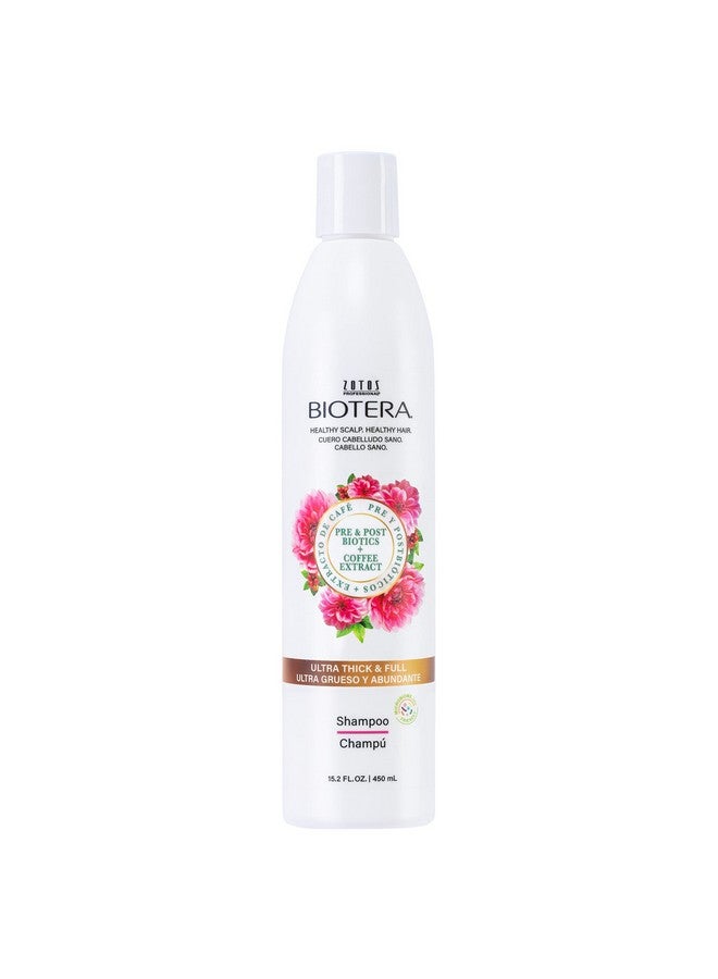 Ultra Thick & Full Sheer Volume Shampoo ; Fine Or Limp Hair ; Microbiome Friendly ; Vegan & Cruelty Free ; Paraben Free ; Colorsafe ; 15.2 Fl Oz