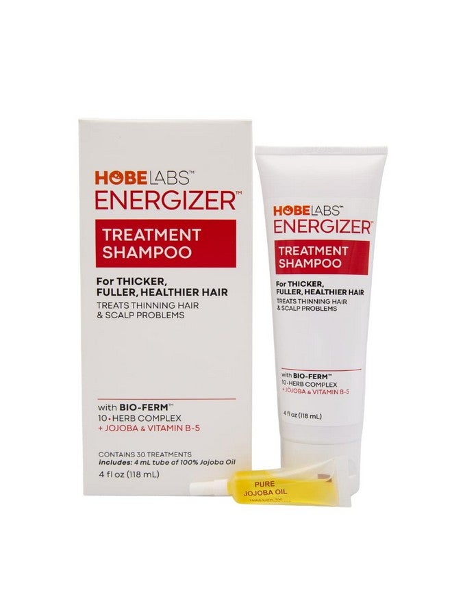 Energizer Treatment Shampoo With Jojoba Oil 4 Fl Oz Bio Ferm Penetrates And Removes Excess Sebum Without Chemicals Soothes And Repairs Damaged Hair And Scalp