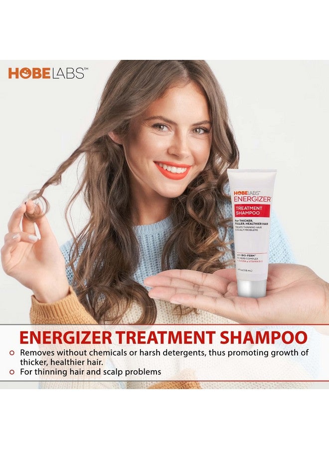 Energizer Treatment Shampoo With Jojoba Oil 4 Fl Oz Bio Ferm Penetrates And Removes Excess Sebum Without Chemicals Soothes And Repairs Damaged Hair And Scalp