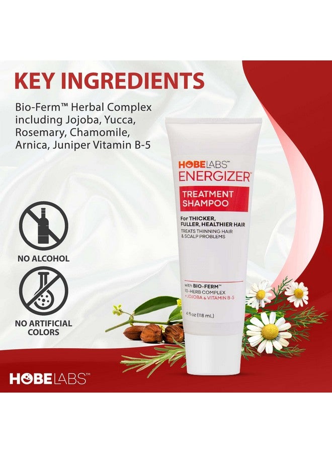 Energizer Treatment Shampoo With Jojoba Oil 4 Fl Oz Bio Ferm Penetrates And Removes Excess Sebum Without Chemicals Soothes And Repairs Damaged Hair And Scalp
