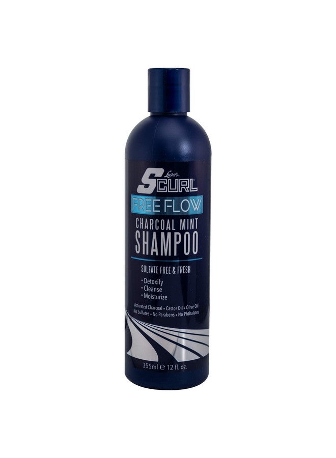 Scurl Free Flow Charcoal Mint Shampoo