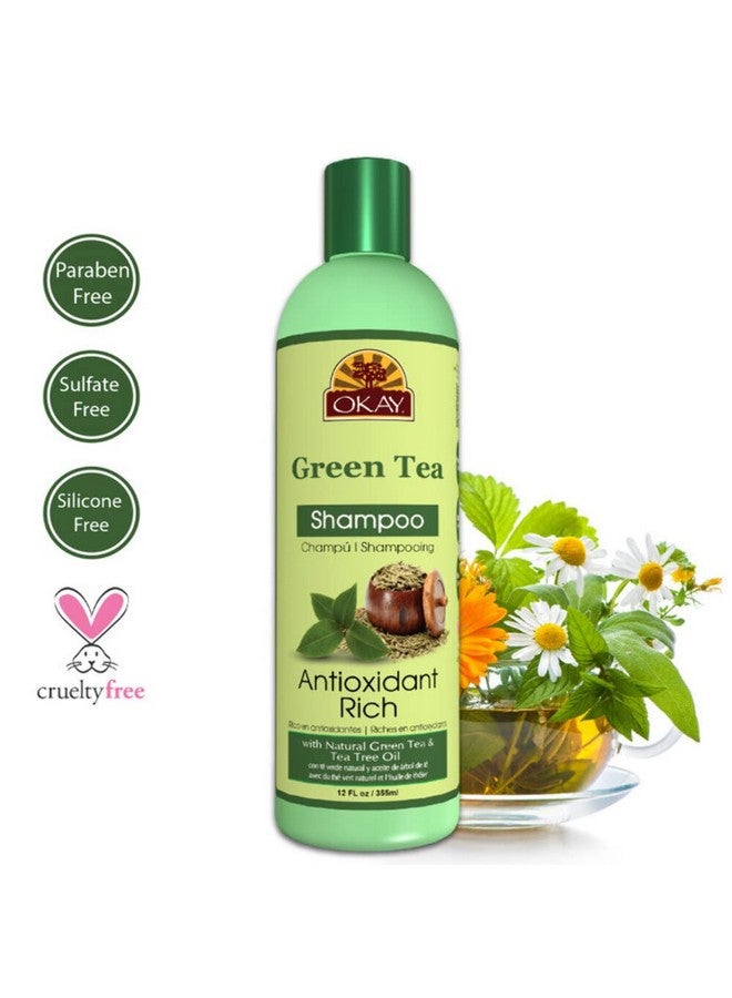 Green Tea Nourishing Antioxidant Rich Shampoo 12Oz / 355Ml