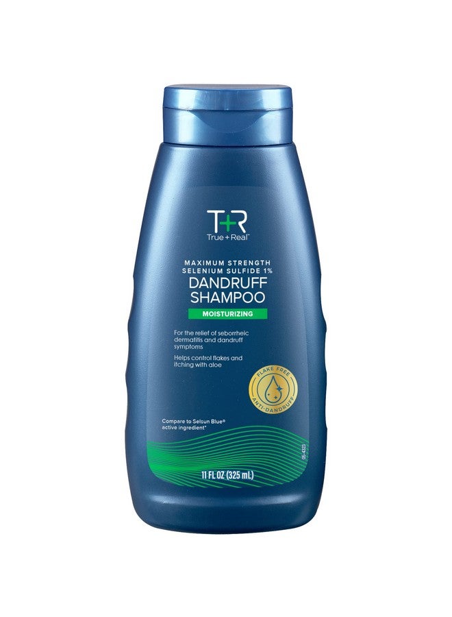 Moisturizing Dandruff Shampoo With Aloe And Selenium Sulfide 1% 11Fl Oz