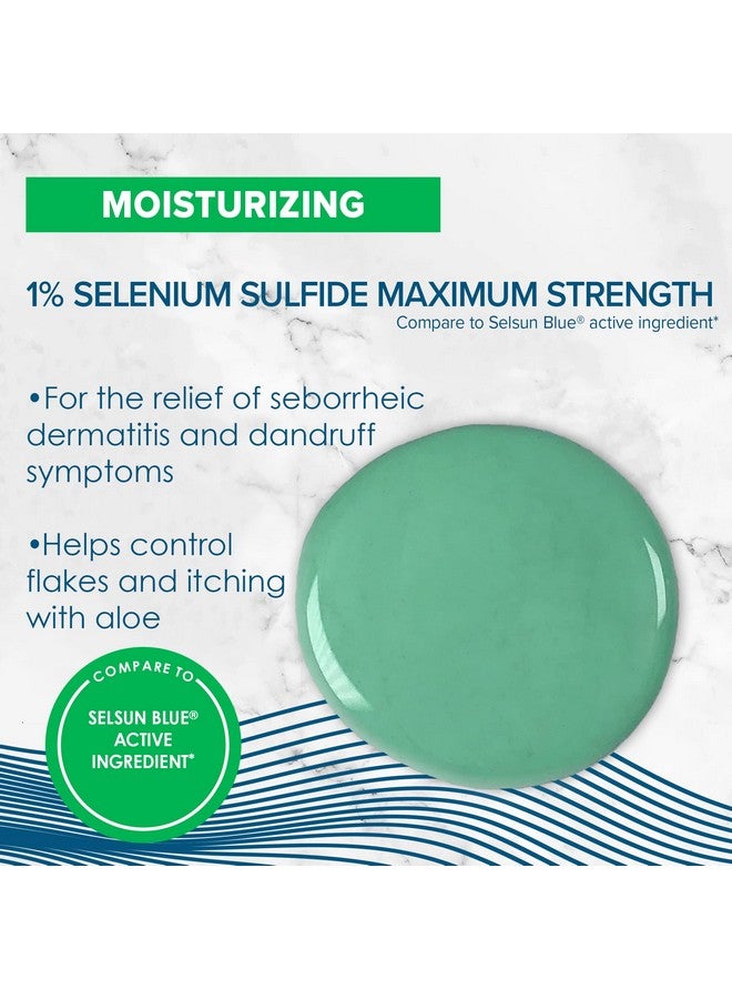 Moisturizing Dandruff Shampoo With Aloe And Selenium Sulfide 1% 11Fl Oz