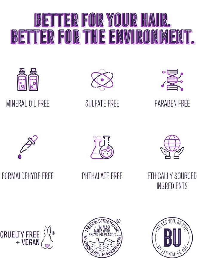 Purple Shampoo Conditioner & Mask Trio Gift Set. Removes Brassy Yellow Tones. Lightens Blonde Platinum Ash Silver & Grays. Paraben & Sulfate Free. Peta Approved Crueltyfree And 100% Vegan.