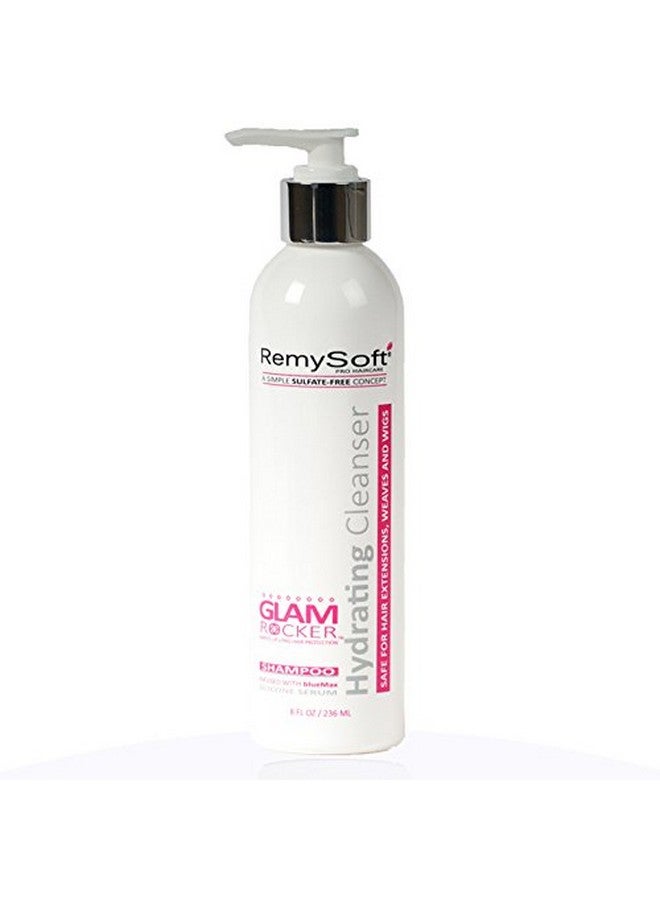 Glam Rocker Hydrating Cleanser & Recovery Cream Duo Safe For Hair Extensions Weaves And Wigs Salon Formula Shampoo And Conditioner Combo Gentle Sulfatefree Lather