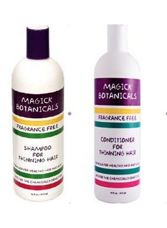 Shampoo & Conditioner Set For Thinning Hair