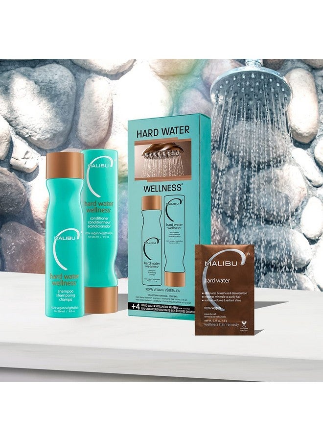 Hard Water Wellness Collection Hydrating Hair Care To Protect From Waterborne Elements Removes Hard Water Deposits & Impurities From Hair