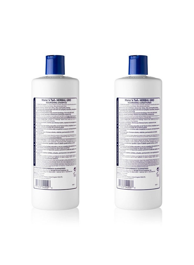 Herbal Gro Shampoo And Conditioner Olive Oil Infused 27.05 Ounce Each