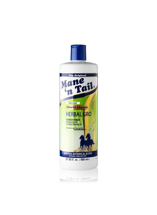 Herbal Gro Shampoo And Conditioner Olive Oil Infused 27.05 Ounce Each