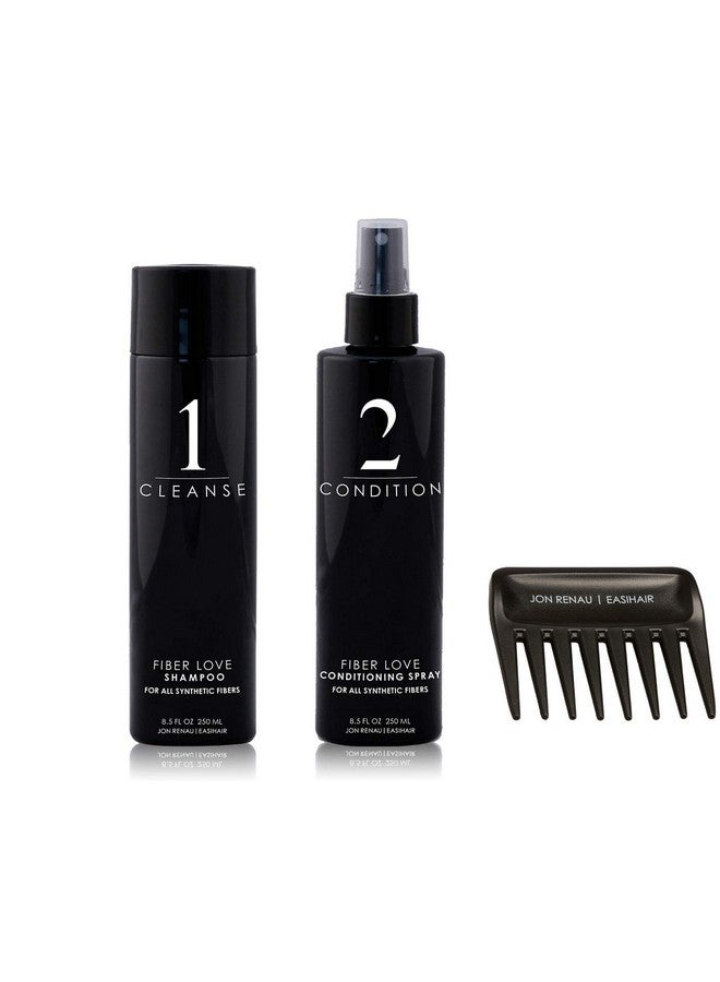 Synthetic Hair Care Kits (2 Piece 8 Oz Bundle)