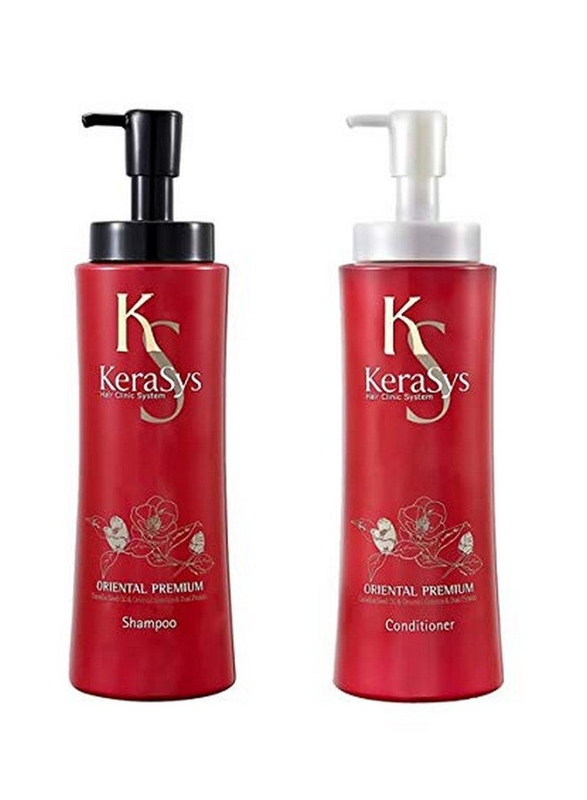 Kerasys Oriental Premium Shampoo(600Ml) And Conditioner (600Ml) Sets